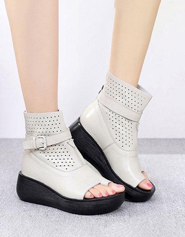 Slip Toe Platform Summer Saappaat Sandaalit