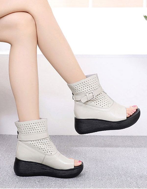 Slip Toe Platform Summer Saappaat Sandaalit