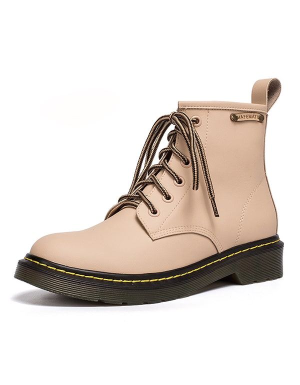 Syksyiset Smooth Leather Naisten Doc Marten-saappaat