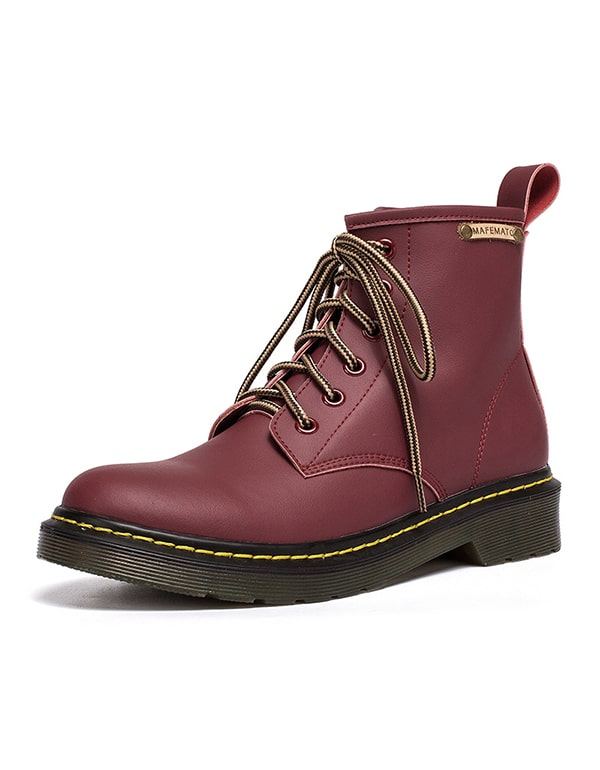 Syksyiset Smooth Leather Naisten Doc Marten-saappaat