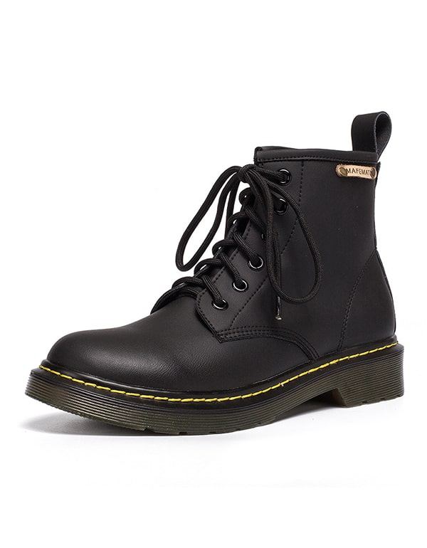 Syksyiset Smooth Leather Naisten Doc Marten-saappaat