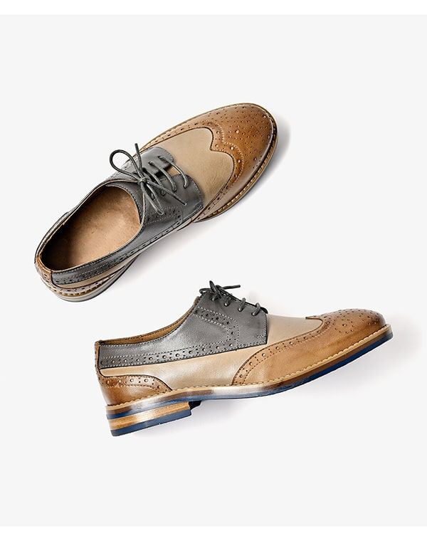 Brock British Vintage Oxford-kengät Naisille