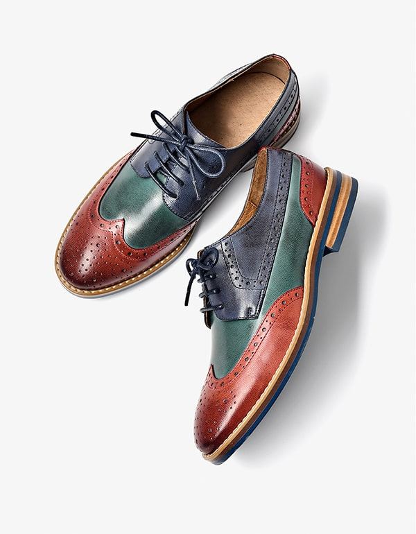 Brock British Vintage Oxford-kengät Naisille