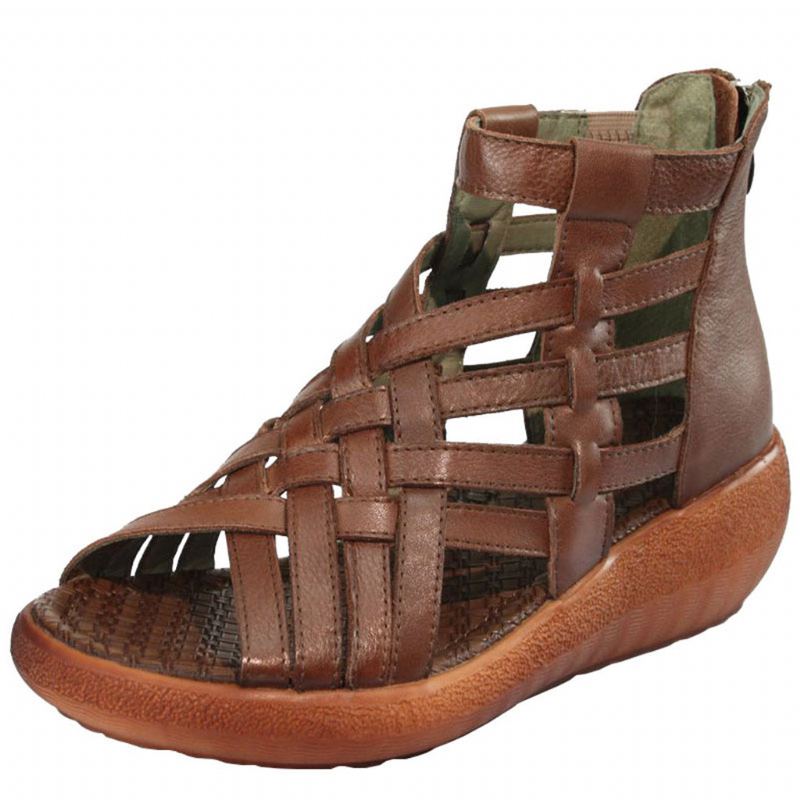 Summer Vintage Wedge-kudotut Sandaalit