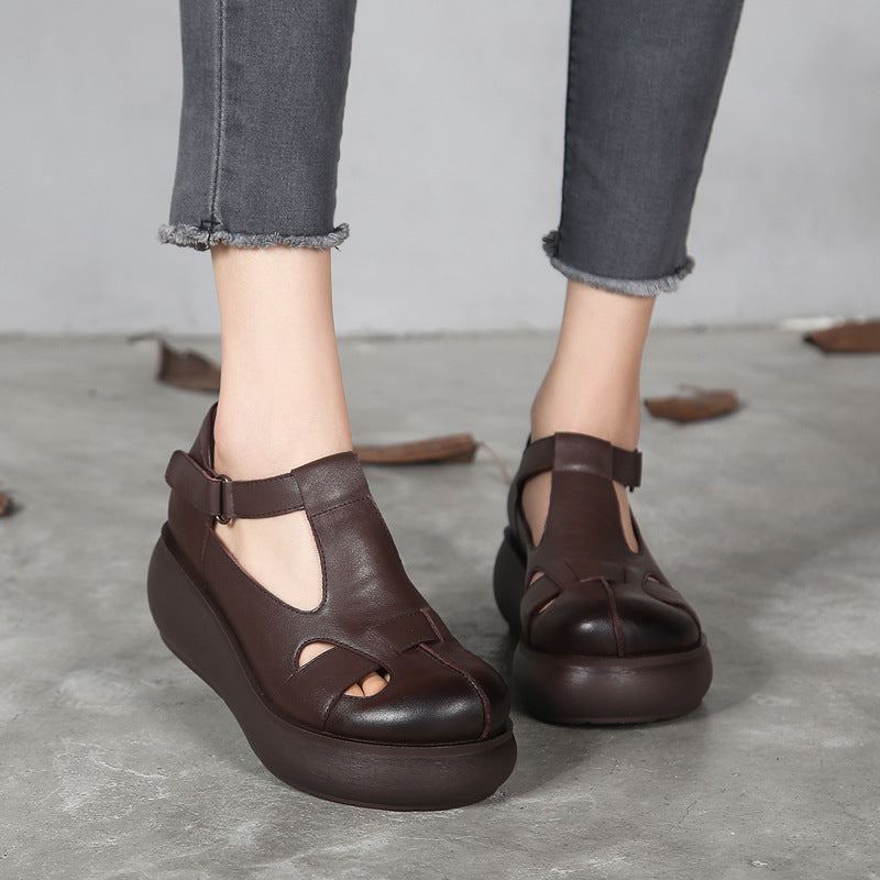 Summer Wedge-naiset Retrosandaalit