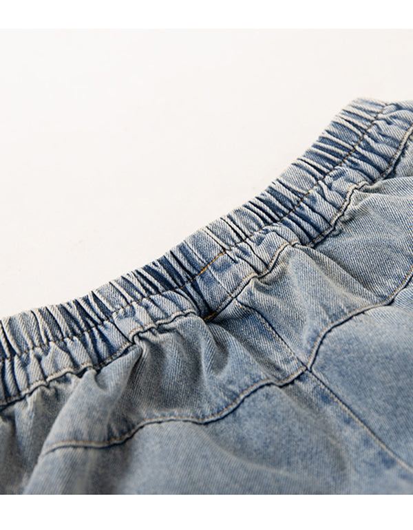 Denim Housut Naisten Kevätfarkkuhousut