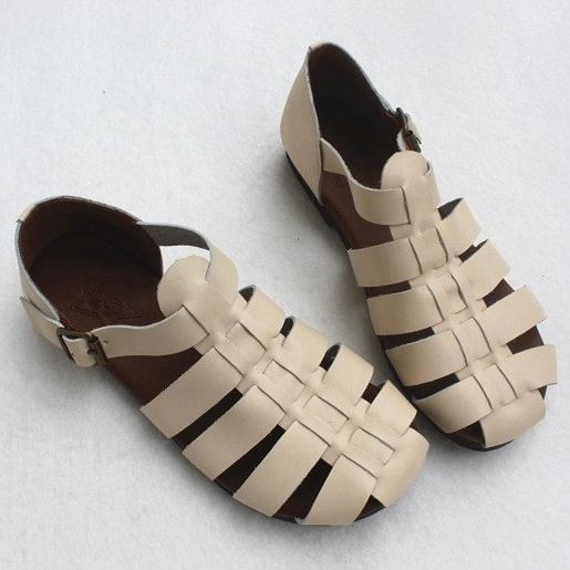 Vintage Strappy Close-toe-sandaalit | 35-41